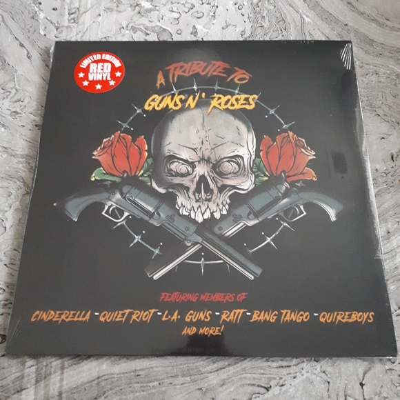 A Tribute To Guns N' Roses Limited Edition Red Vinyl - Picture 2 of 5